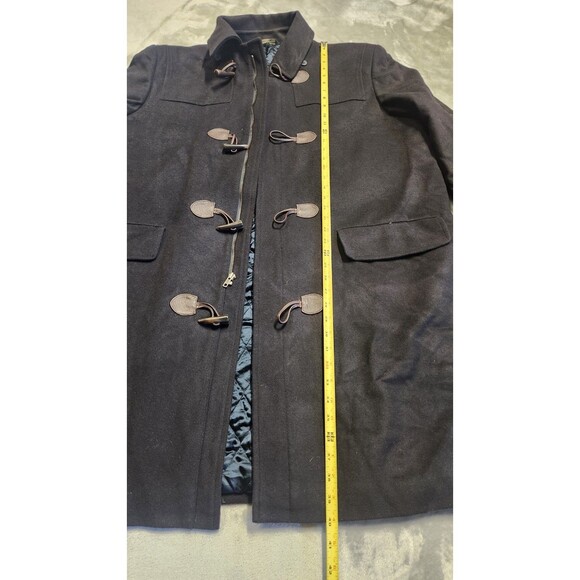 Lauren Ralph Lauren Men's Size Small Wool Navy Blue Top Coat - Picture 7 of 10